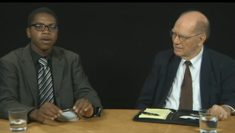 Sky Shields and Lyndon H. Larouche, Jr.