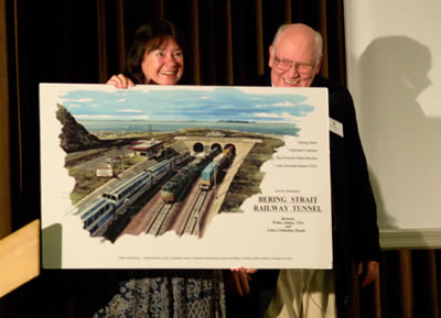 Helga Zepp-LaRouche and Dr. Hal Cooper, Jr.