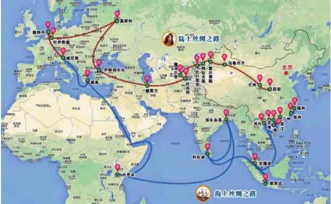 FIGURE 3: China&rsquo;s Plans for The New Silk Road and the Maritime Silk Road
