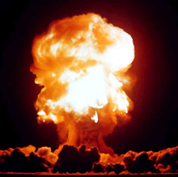 nuclear explosion